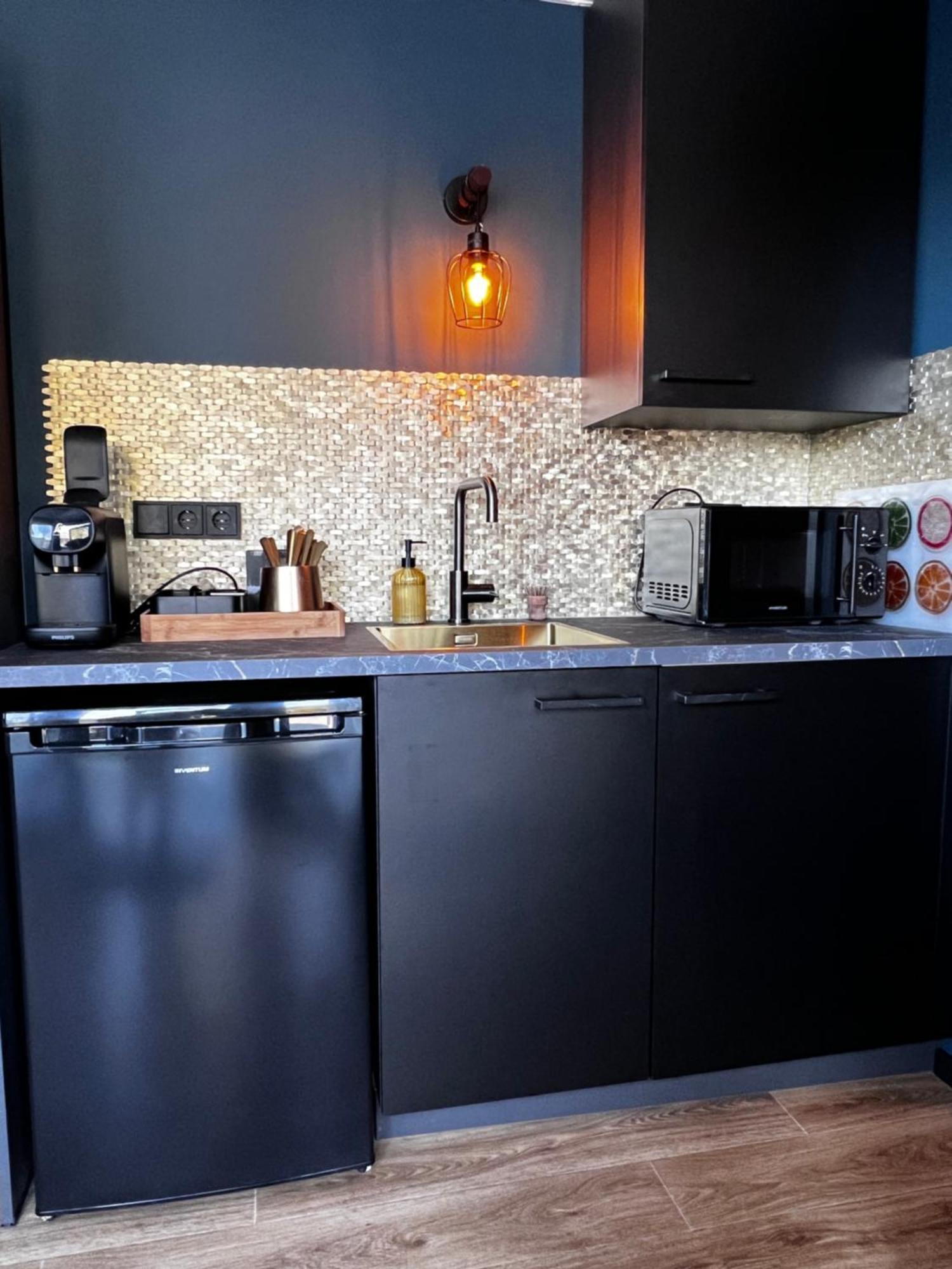 B&B Prive Tiny House Bij Zee 斯泰伦丹 外观 照片