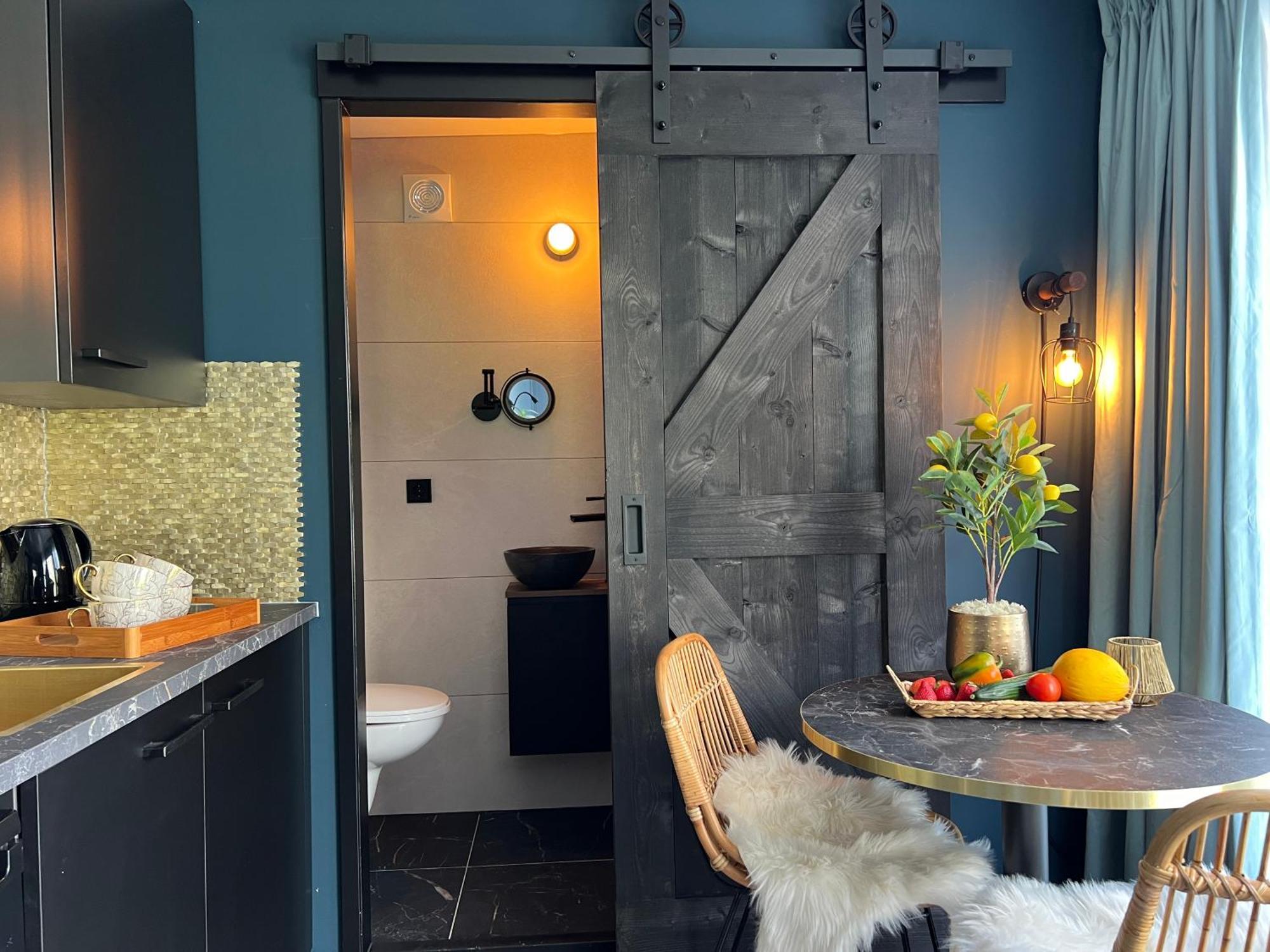 B&B Prive Tiny House Bij Zee 斯泰伦丹 外观 照片